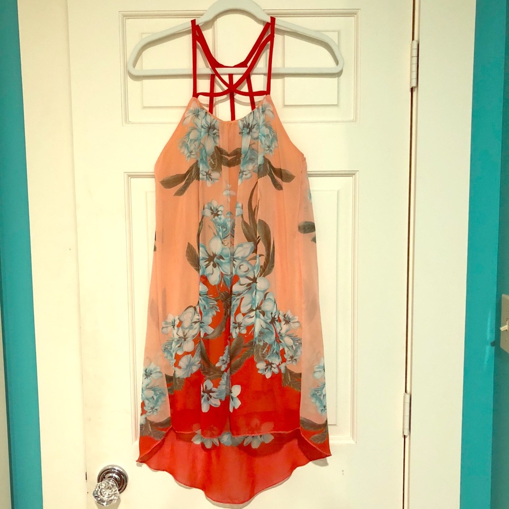 Just Me Floral Dress